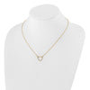 Diamond Heart Pendant Necklaces