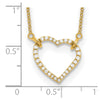 Diamond Heart Pendant Necklaces