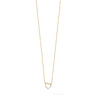 Diamond Heart Pendant Necklaces