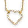 Diamond Heart Pendant Necklaces