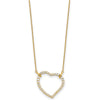Diamond Heart Pendant Necklaces
