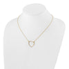 Diamond Heart Pendant Necklaces