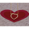 Diamond Heart Pendant Necklaces