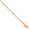 14k True Origin Lab Grown Diamond VS/SI. D E F Station Bracelets/Anklets