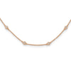 Diamond Station Cable Necklaces