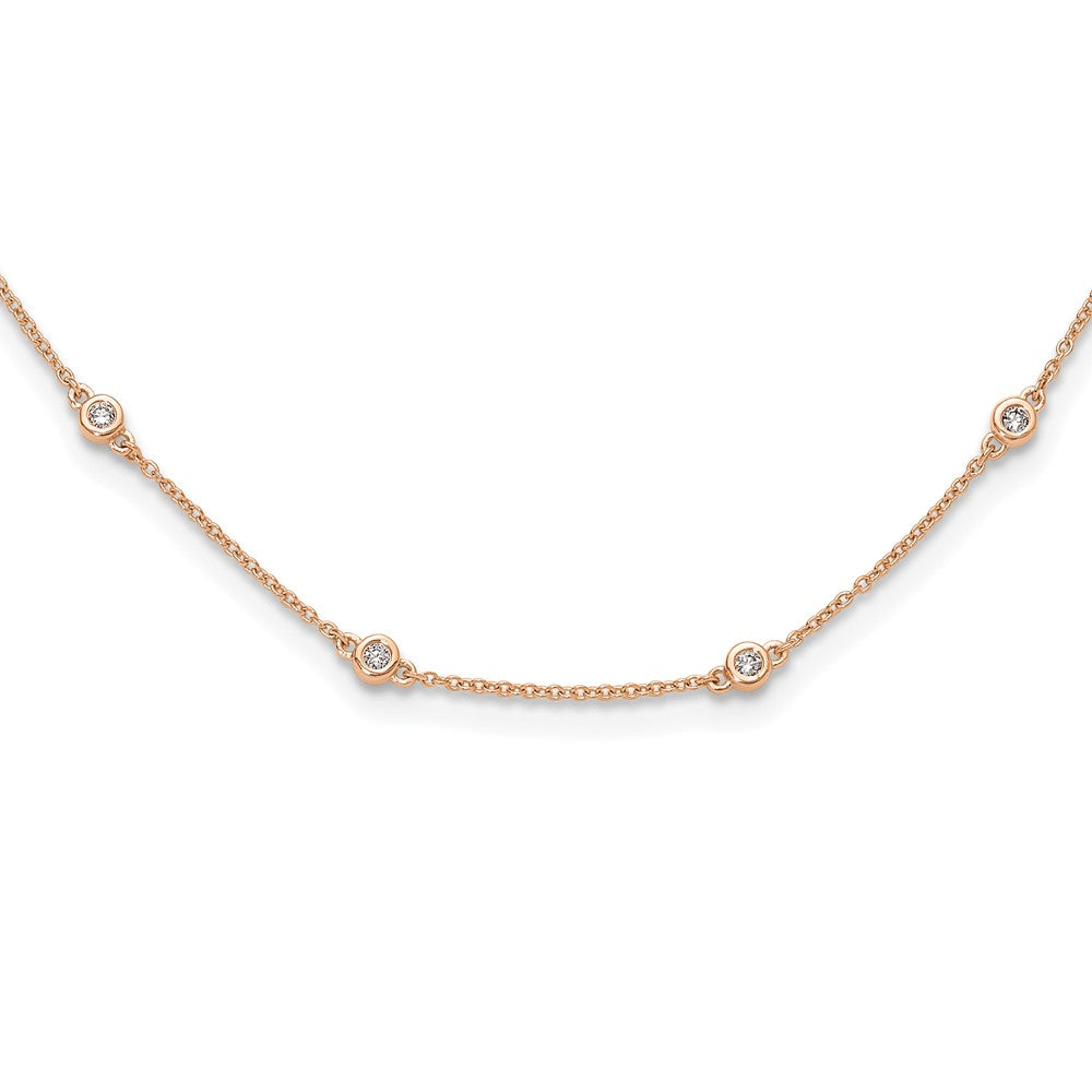Diamond Station Cable Necklaces