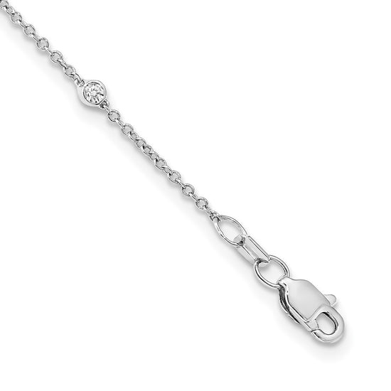 Diamond Station Cable Necklaces