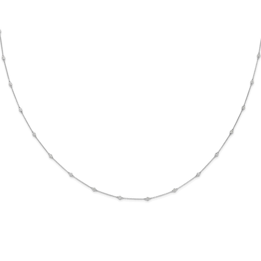 Diamond Station Cable Necklaces