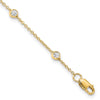 14ky True Origin Lab Grown Diamond Station Bracelets & Anklets