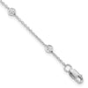 14ky True Origin Lab Grown Diamond Station Bracelets & Anklets