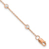 14ky True Origin Lab Grown Diamond Station Bracelets & Anklets