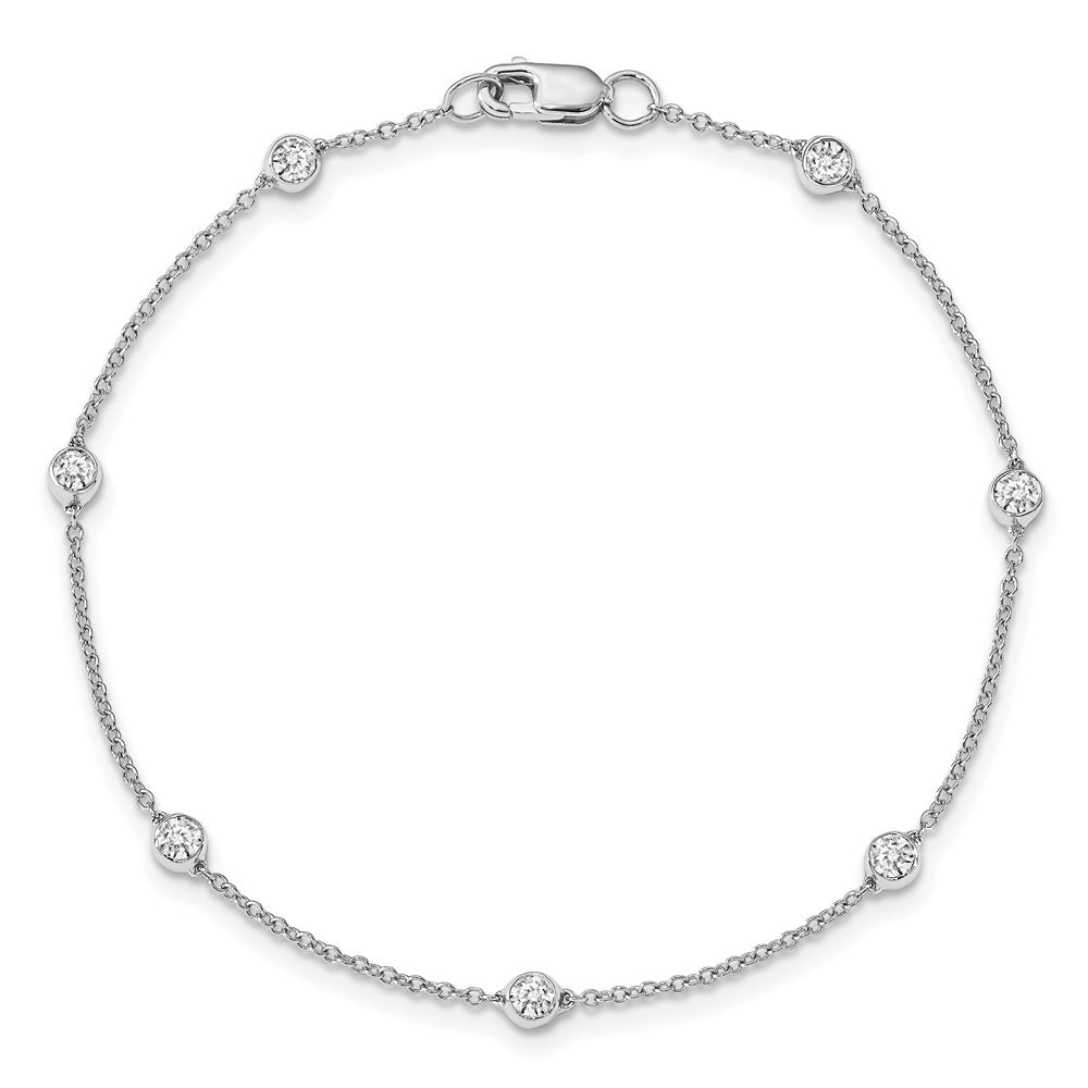 14ky True Origin Lab Grown Diamond Station Bracelets & Anklets