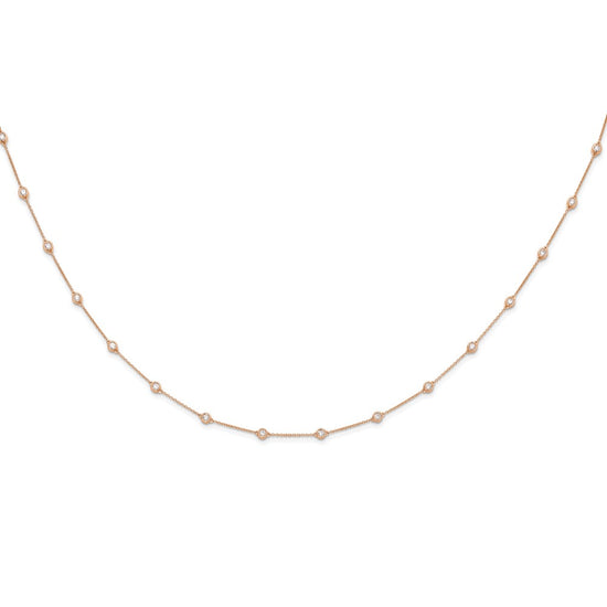 True Origin Lab Grown Diamond Station Necklaces
