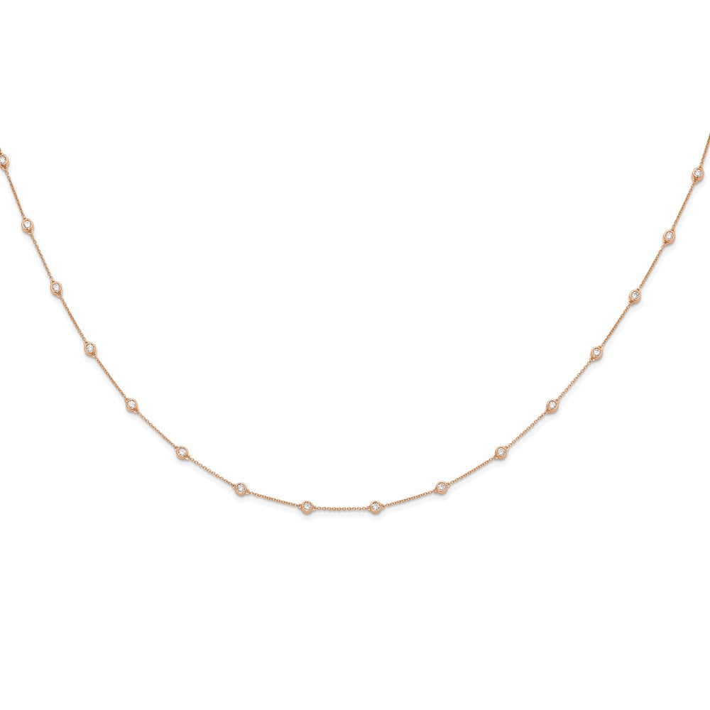 True Origin Lab Grown Diamond Station Necklaces