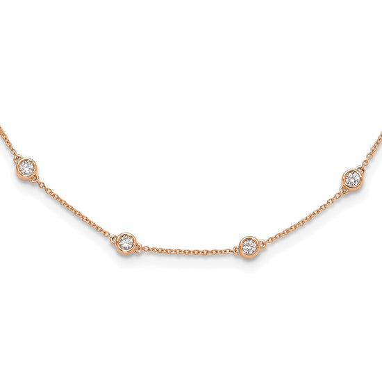 True Origin Lab Grown Diamond Station Necklaces