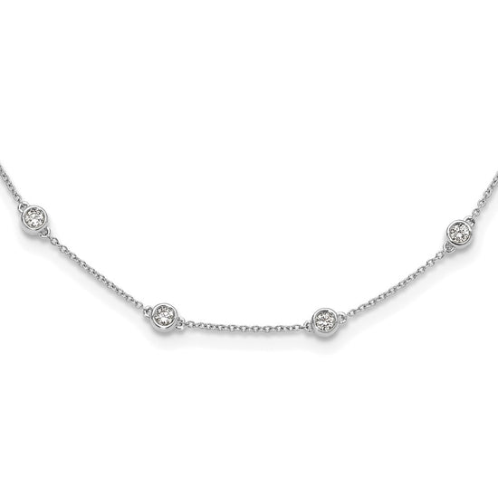 True Origin Lab Grown Diamond Station Necklaces