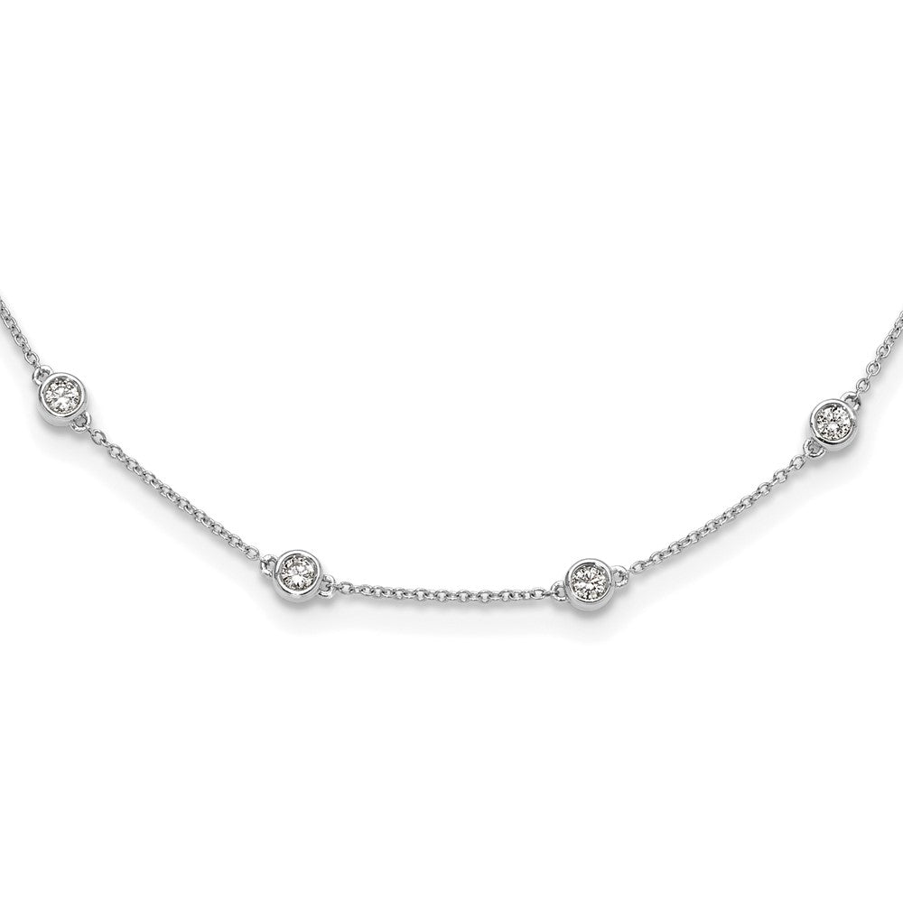 True Origin Lab Grown Diamond Station Necklaces