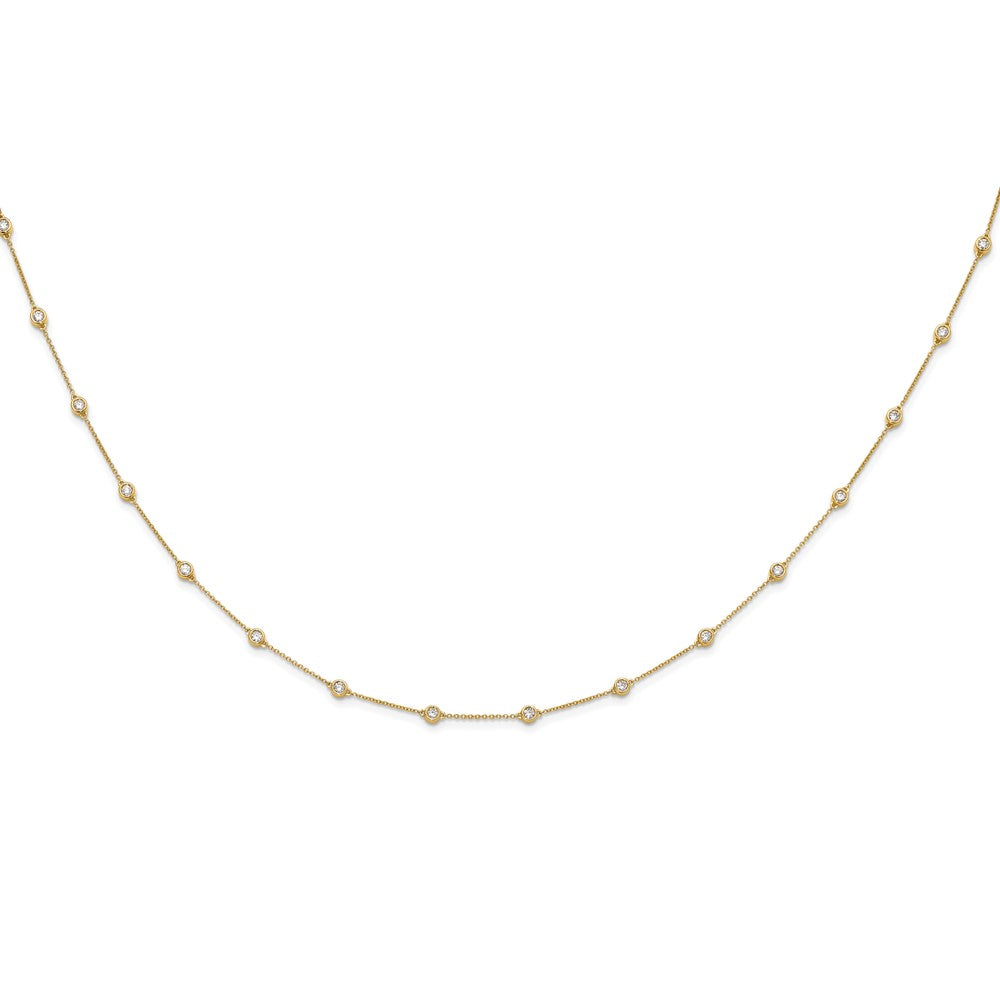 True Origin Lab Grown Diamond Station Necklaces