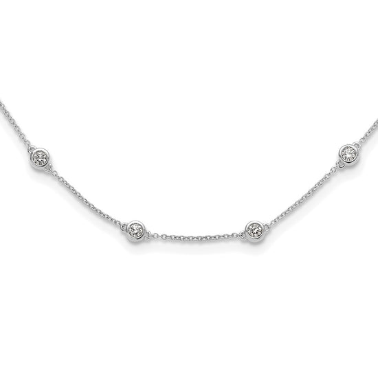 True Origin Lab Grown Diamond Station Necklaces