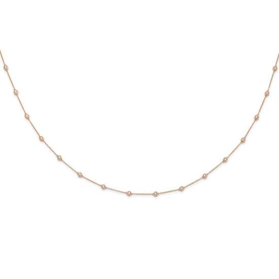 True Origin Lab Grown Diamond Station Necklaces