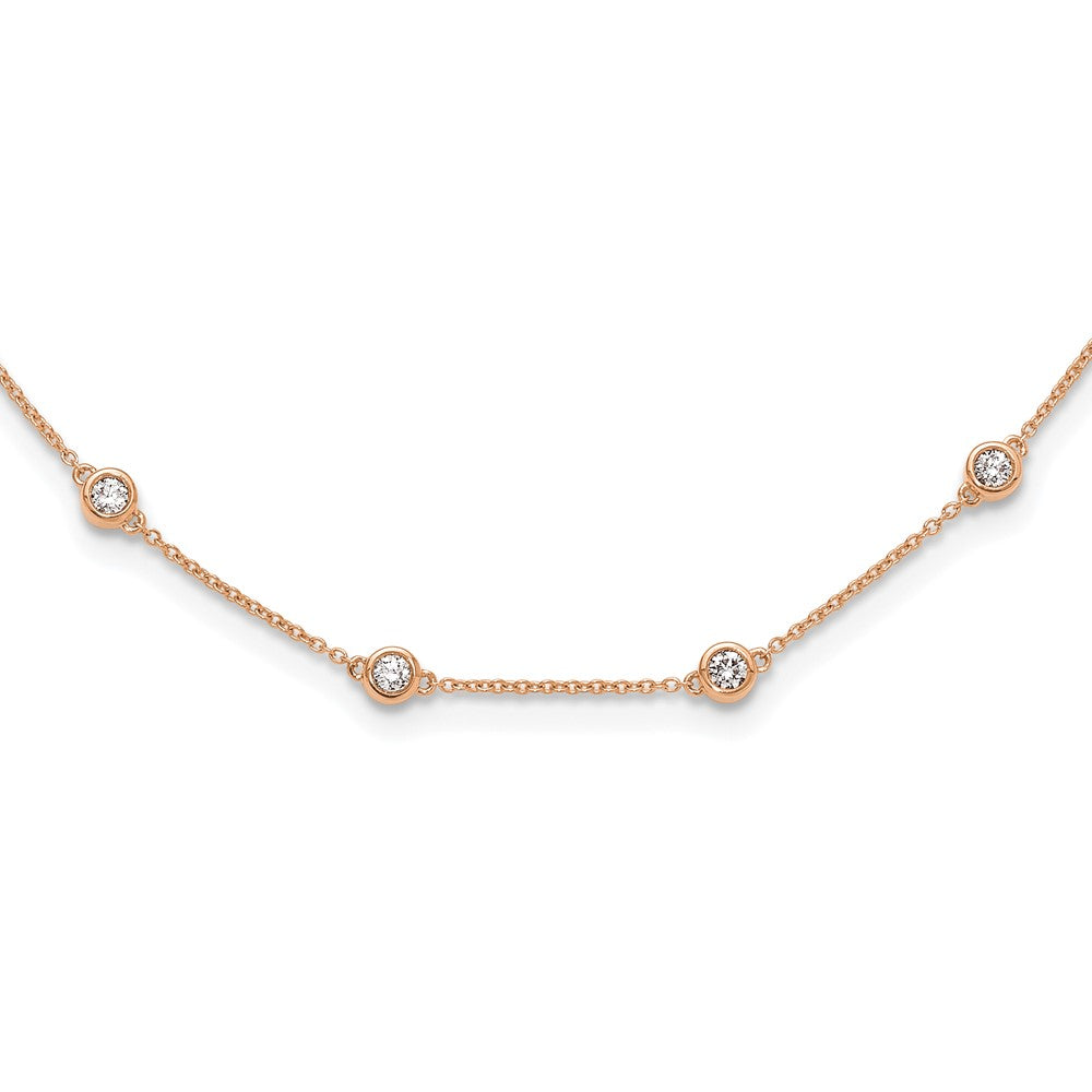 True Origin Lab Grown Diamond Station Necklaces