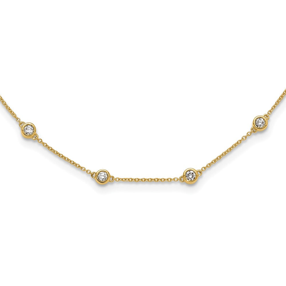 True Origin Lab Grown Diamond Station Necklaces