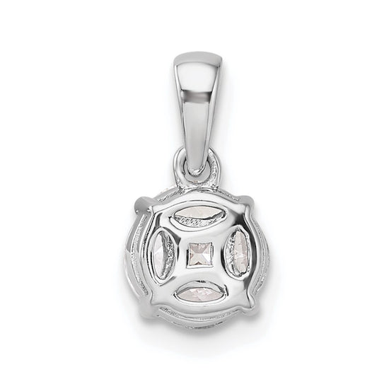 Gold Lab Grown Diamond Pendant