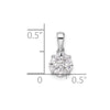 Gold Lab Grown Diamond Pendant