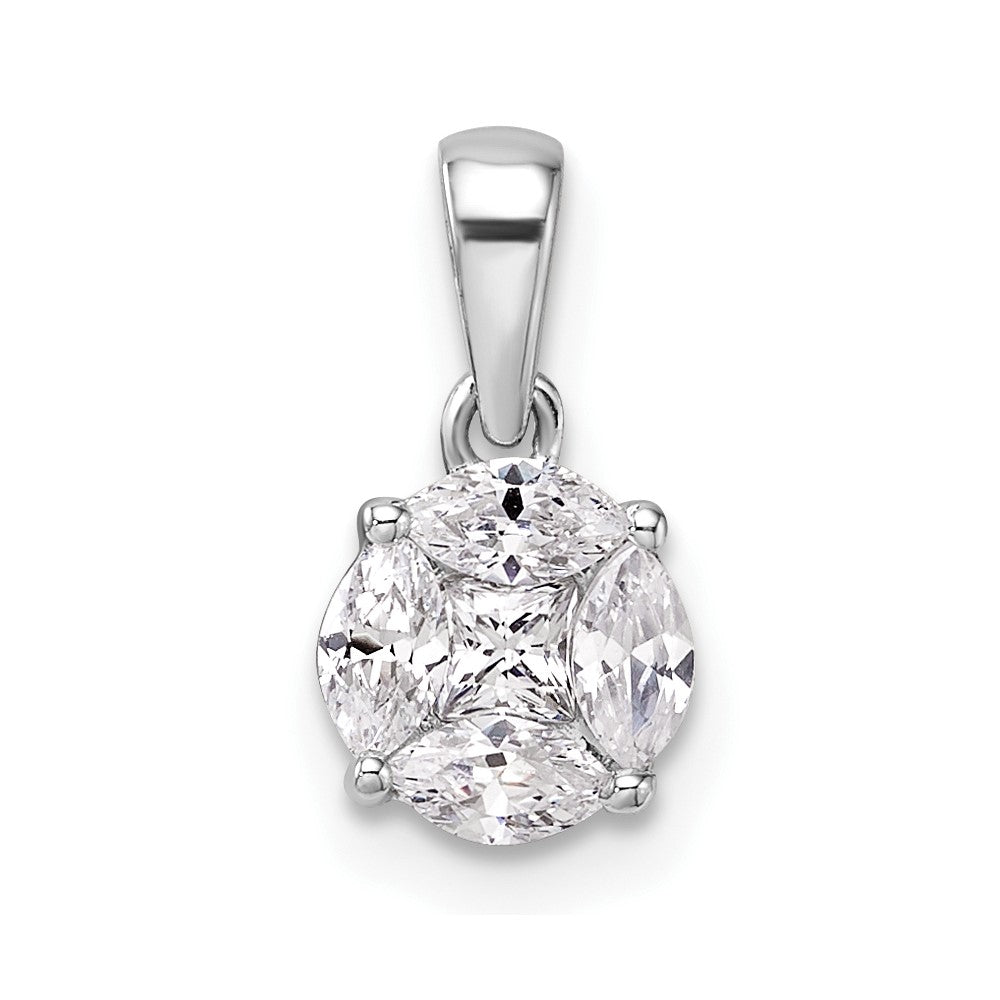 Gold Lab Grown Diamond Pendant