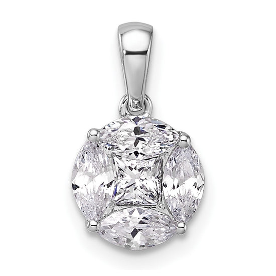 Gold Lab Grown Diamond Pendant