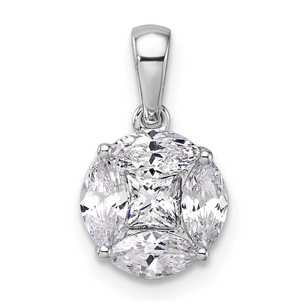 Gold Lab Grown Diamond Pendant