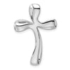 Gold Lab Grown Diamond Cross Pendant
