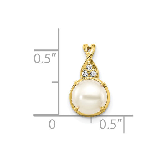 Pearl & Diamond Pendants