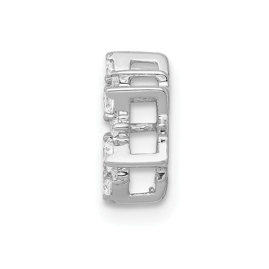 Diamond Fancy Circle Chain Slides
