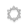 Diamond Fancy Circle Chain Slides