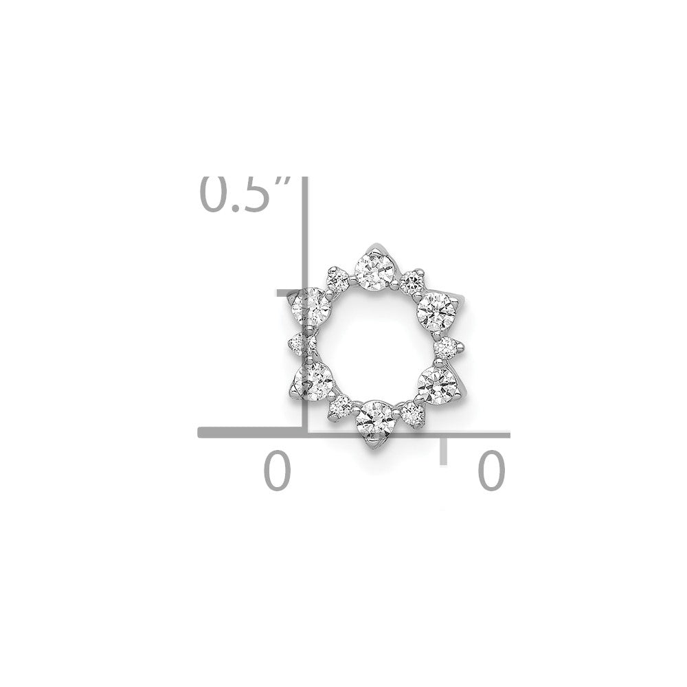 Diamond Fancy Circle Chain Slides