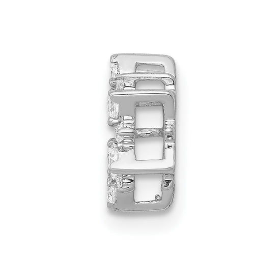 Diamond Fancy Circle Chain Slides