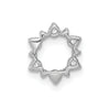 Diamond Fancy Circle Chain Slides