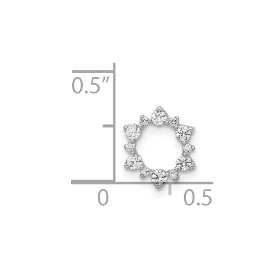 Diamond Fancy Circle Chain Slides