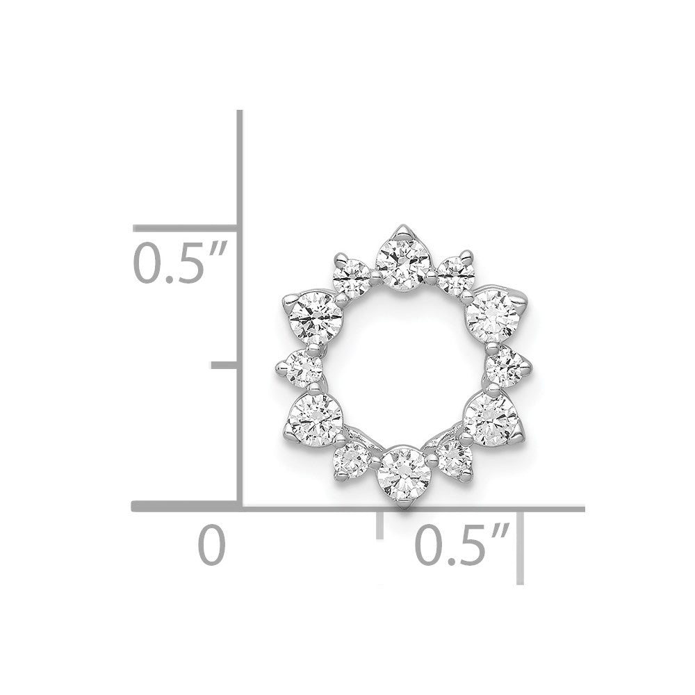 Diamond Fancy Circle Chain Slides