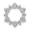 Diamond Fancy Circle Chain Slides