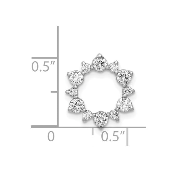 Diamond Fancy Circle Chain Slides