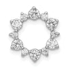 Diamond Fancy Circle Chain Slides
