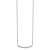 Diamond Curved Bar Necklaces