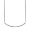 Diamond Curved Bar Necklaces