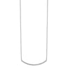 Diamond Curved Bar Necklaces