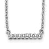 Diamond Bar Necklaces