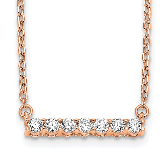 Diamond Bar Necklaces