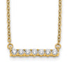 Diamond Bar Necklaces