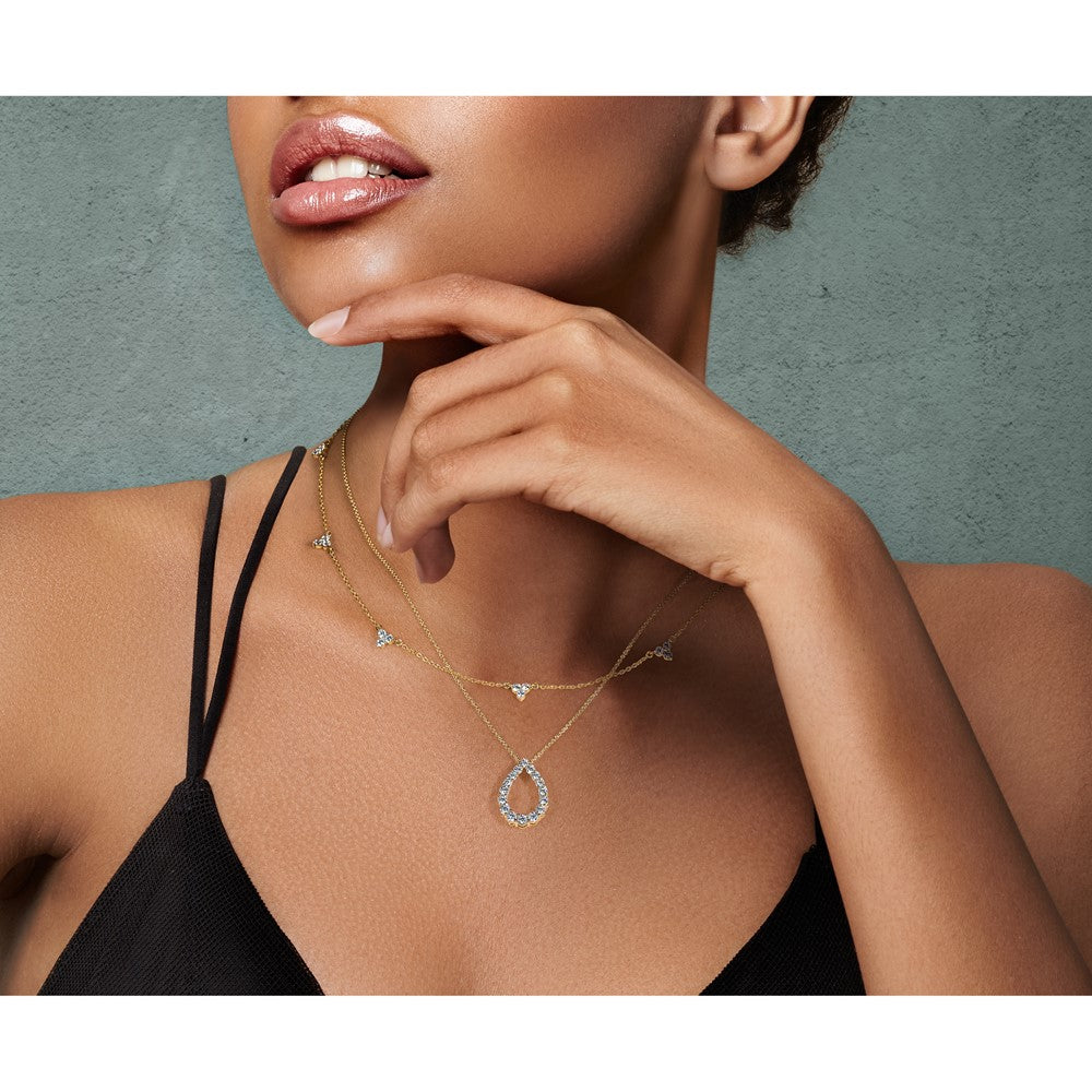 Diamond Multi-Station Necklaces